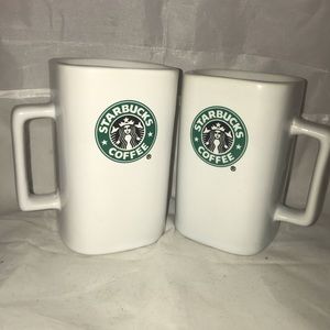 Starbucks Coffee Company Mermaid Logo Square Mugs